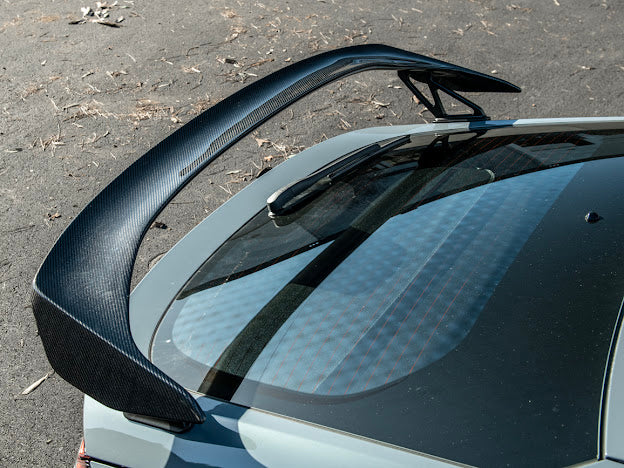 *BLEMISHED-DISCOUNTED* 2023-UP HONDA CIVIC TYPE-R CARBON FIBER REAR HIGH WING SPOILER